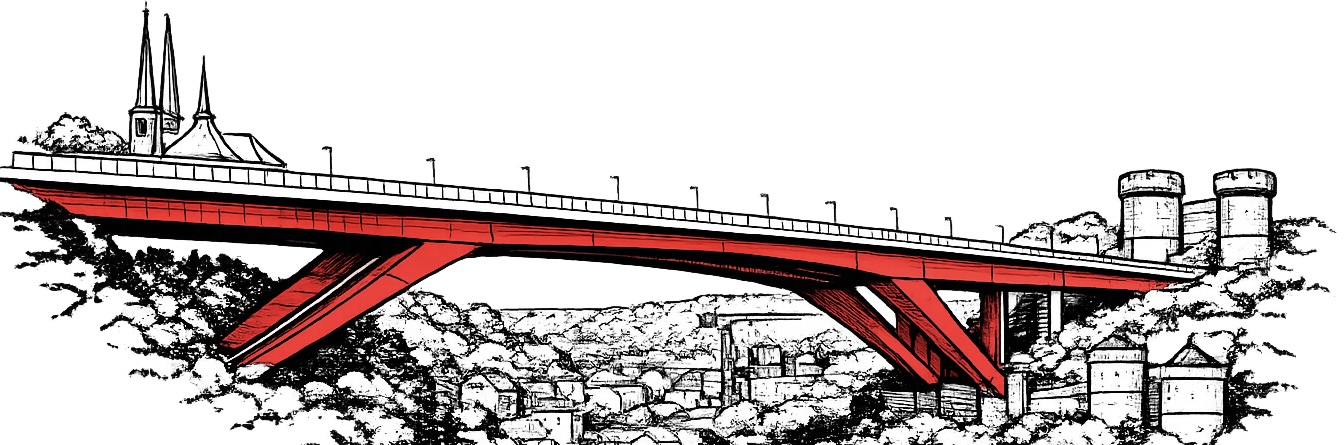 Le pont rouge